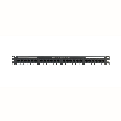 Product image for NetKey Cat 5e Punchdown Panel, Flat, 24-Port