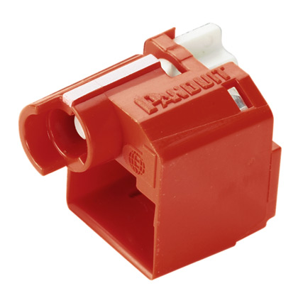 Product image for Plug lock-in device RJ45 PC removal tool red