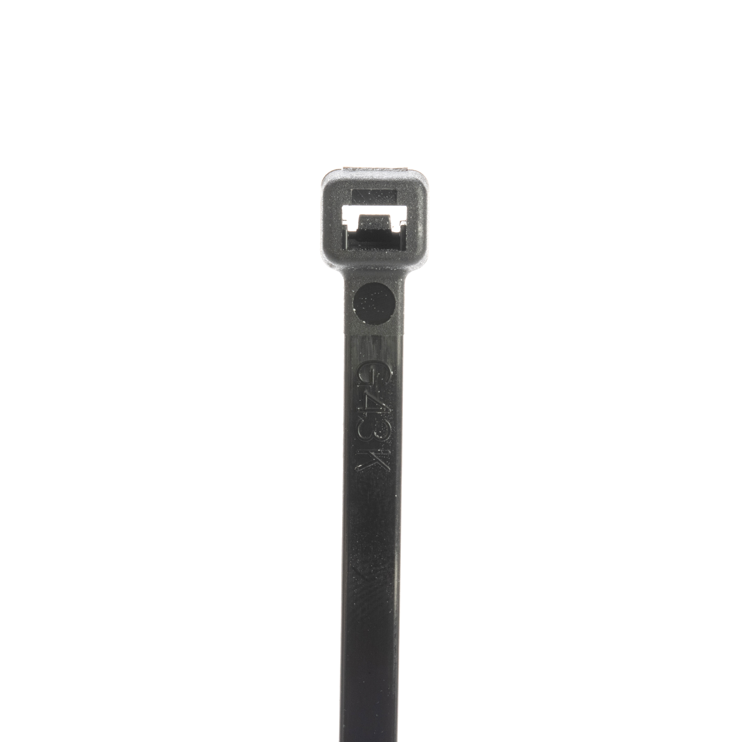 Product image for StrongHold™ S24-175-L0 Cable Tie, Black, PA 6.6, 175lb Min Loop Tensile, 24.02"