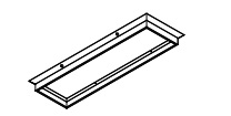 Product image for SHALLOW SURFACE KIT FOR SELECT PANEL 1X4