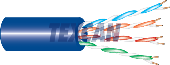 Category 6 Data Networking Cable IP C6 4PR-23 SOBC UTP FT6 WHT Category 6 Data Networking Cable IP C6 4PR-23 SOBC UTP FT6 WHT