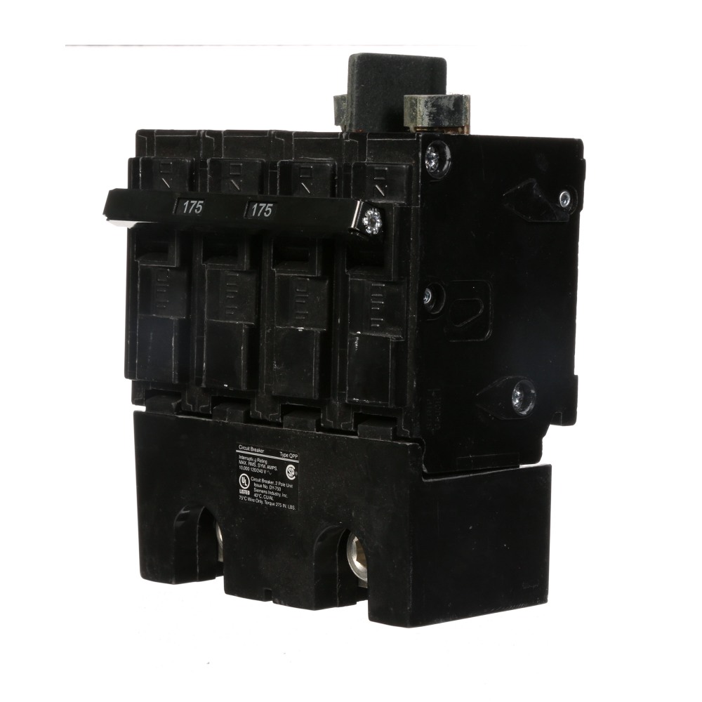Product image for 175A, 2P, BREAKER 10KA