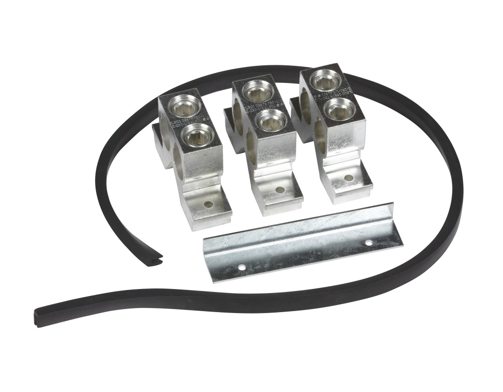Product image for Lug main feed kit 1/0AWG-750kcmil cu/al 400/600A