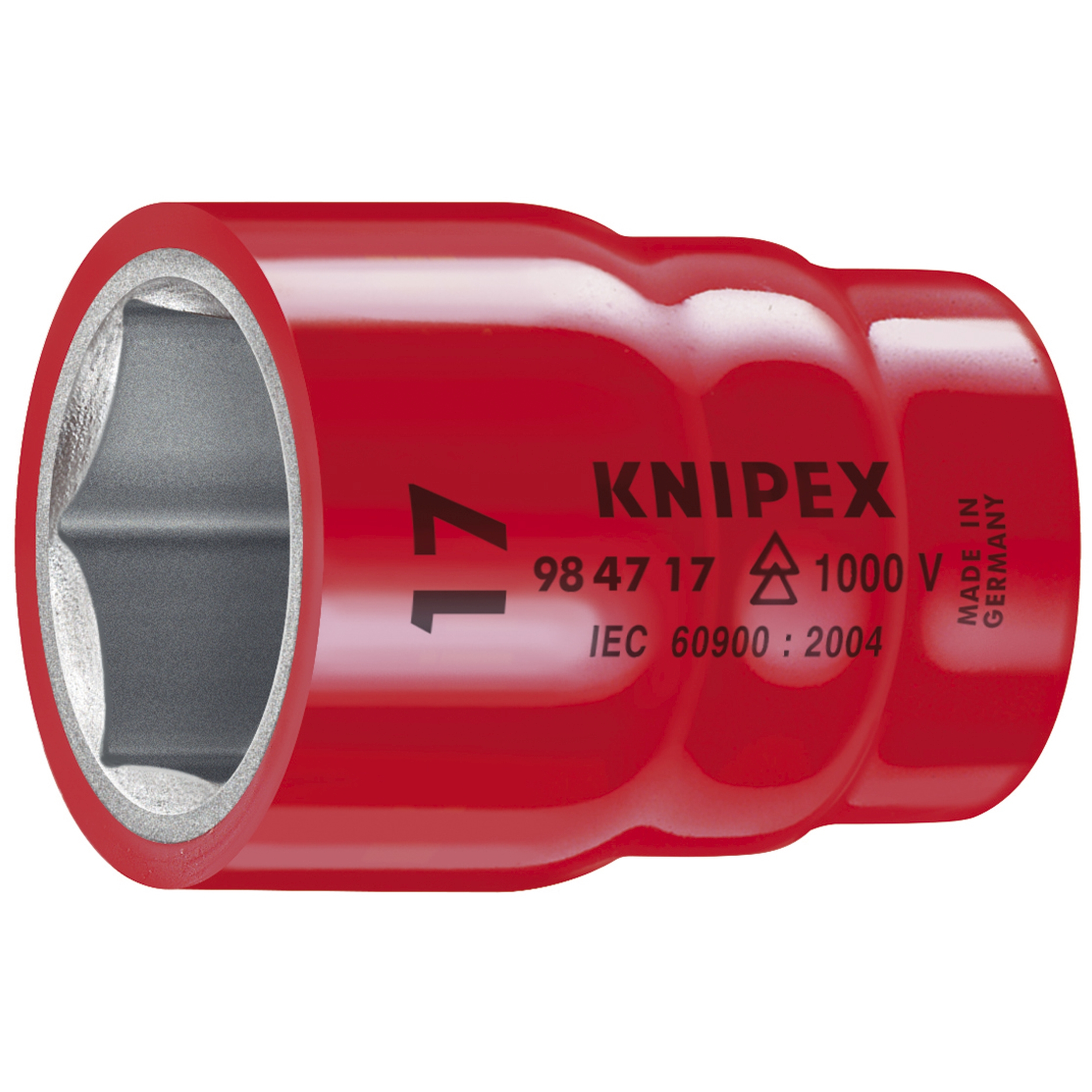 Product image for Socket hexagonal 18mmx1/2"