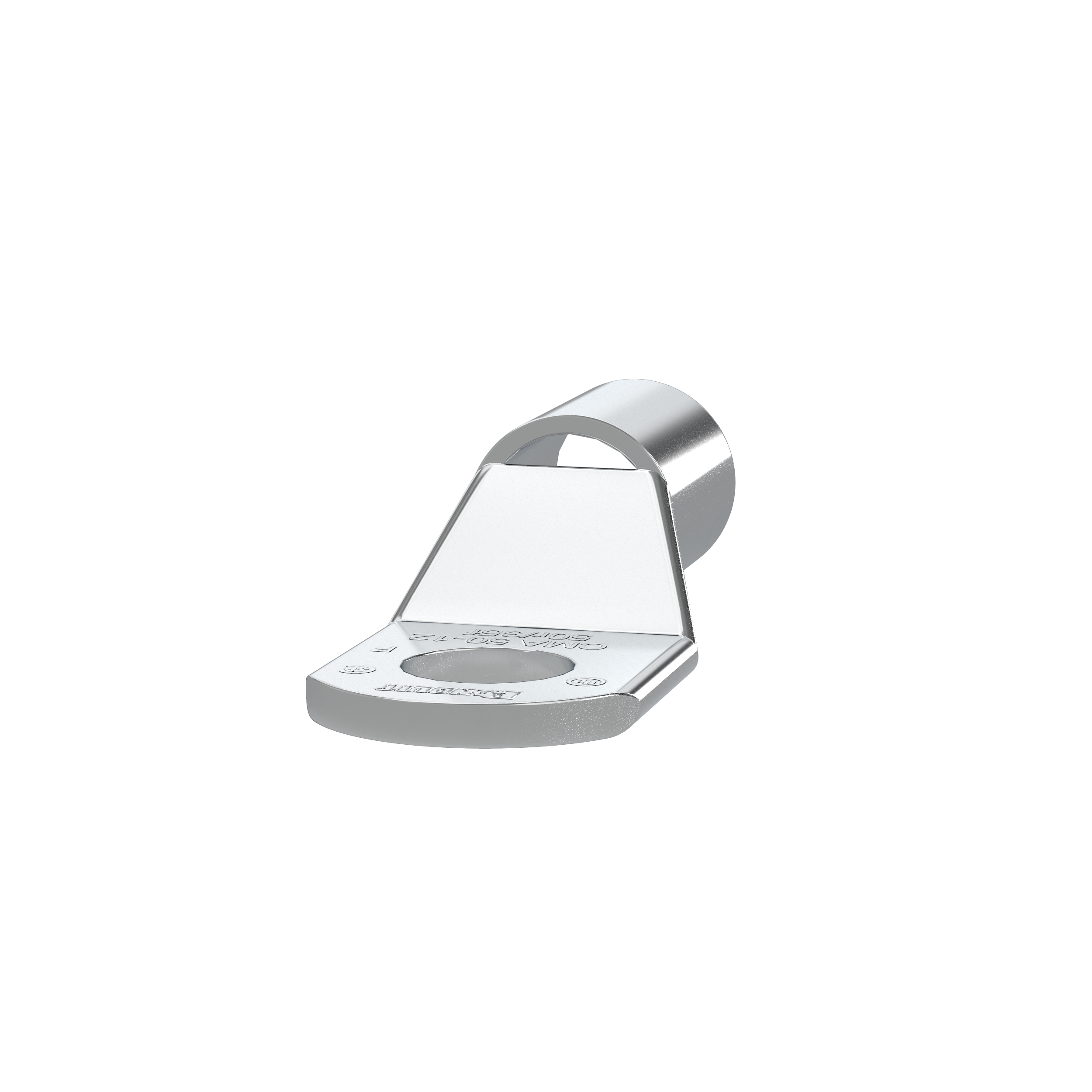 Product image for Pan-Lug™ LCMA120-12-L Comp. Lug, Metric, Tin Plt Copper, Strt, PK50