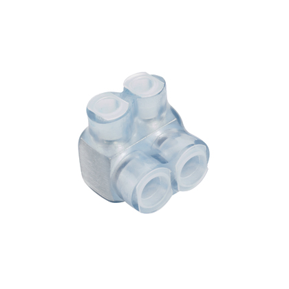 Product image for MultiConn,Sgl-Sd,Clr,4Pt,600K,#4STR,PK2