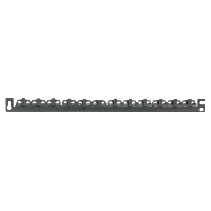 PANDUIT SRBWCY STRAIN RELIEF BAR  WITH CLIPS 1 RU BLA