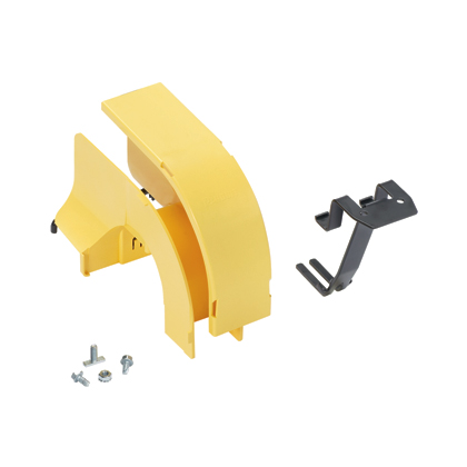 Product image for FiberRunner® Spill-Over Fitting, 2x2, Yellow