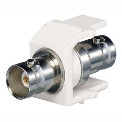 Product image for Module keystone coupler termination 50ohm white