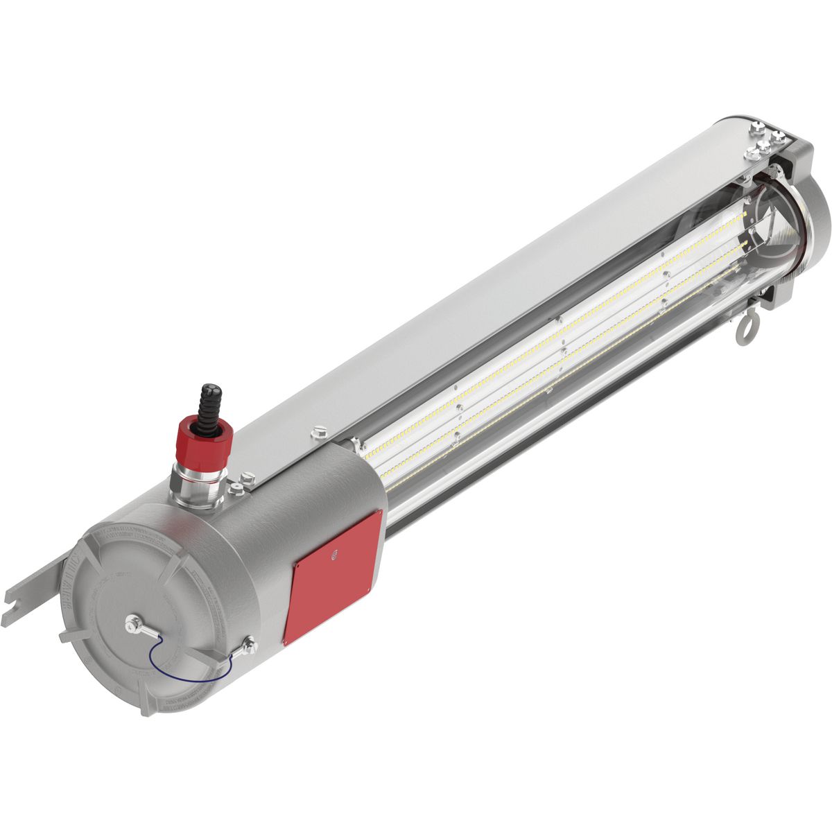 Product image for L1L Series 7,000 Lumen Output 5000K CCT, 120-277 Universal Voltage With Clear Glass Optic