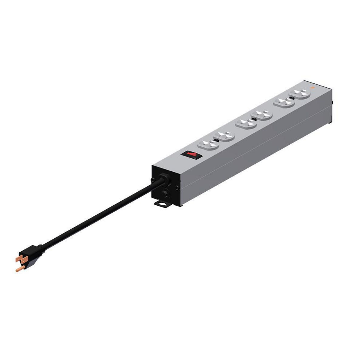 Product image for HUB MCP66BS POWER CENTER 3DUPLEX 6FT CORD BRK/ SWITCH