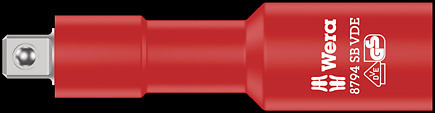 Product image for 8794 SB VDE Zyklop extension, insulated, short, 3/8"