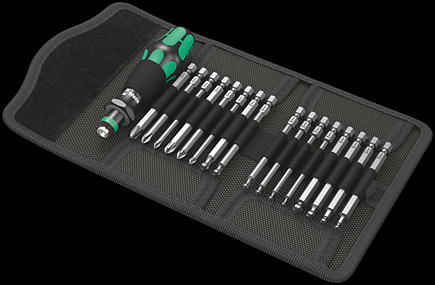 Product image for WERA 05059294001 TOOL BIT 60 ASSORTMENT KRAFTFORM KOMPAKT WITH BALL END BITS