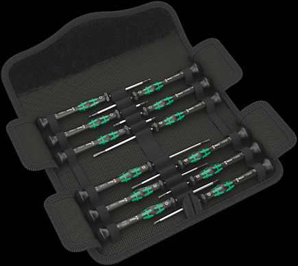 Product image for WERA 05073675001 SET SCREWDRIVER BIT KRAFTFORM MICRO SET/12 SB