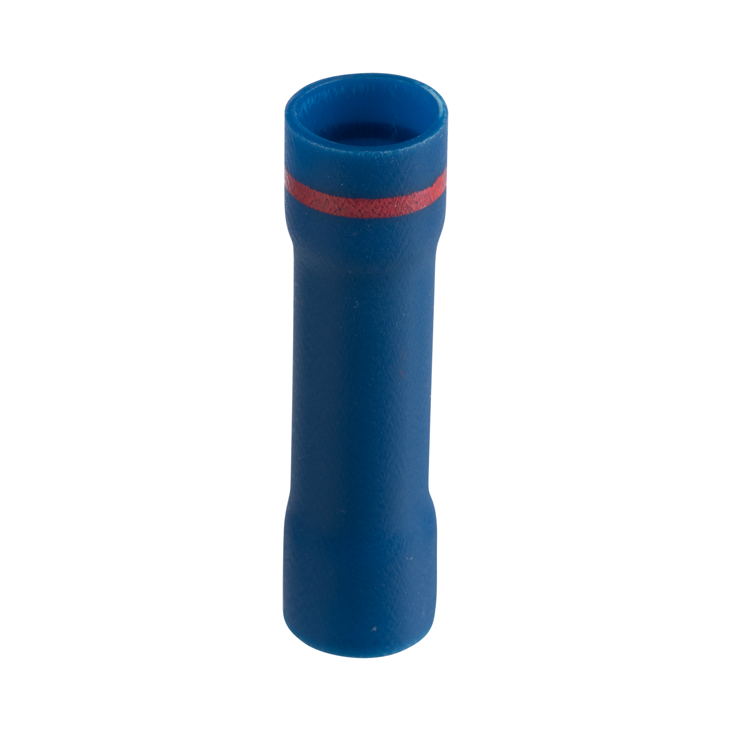 Product image for StrongHold™ ESV6-ESV8-Q Step-Down Butt Splice, Blue, Vinyl, 1.77", 8-6 AWG,