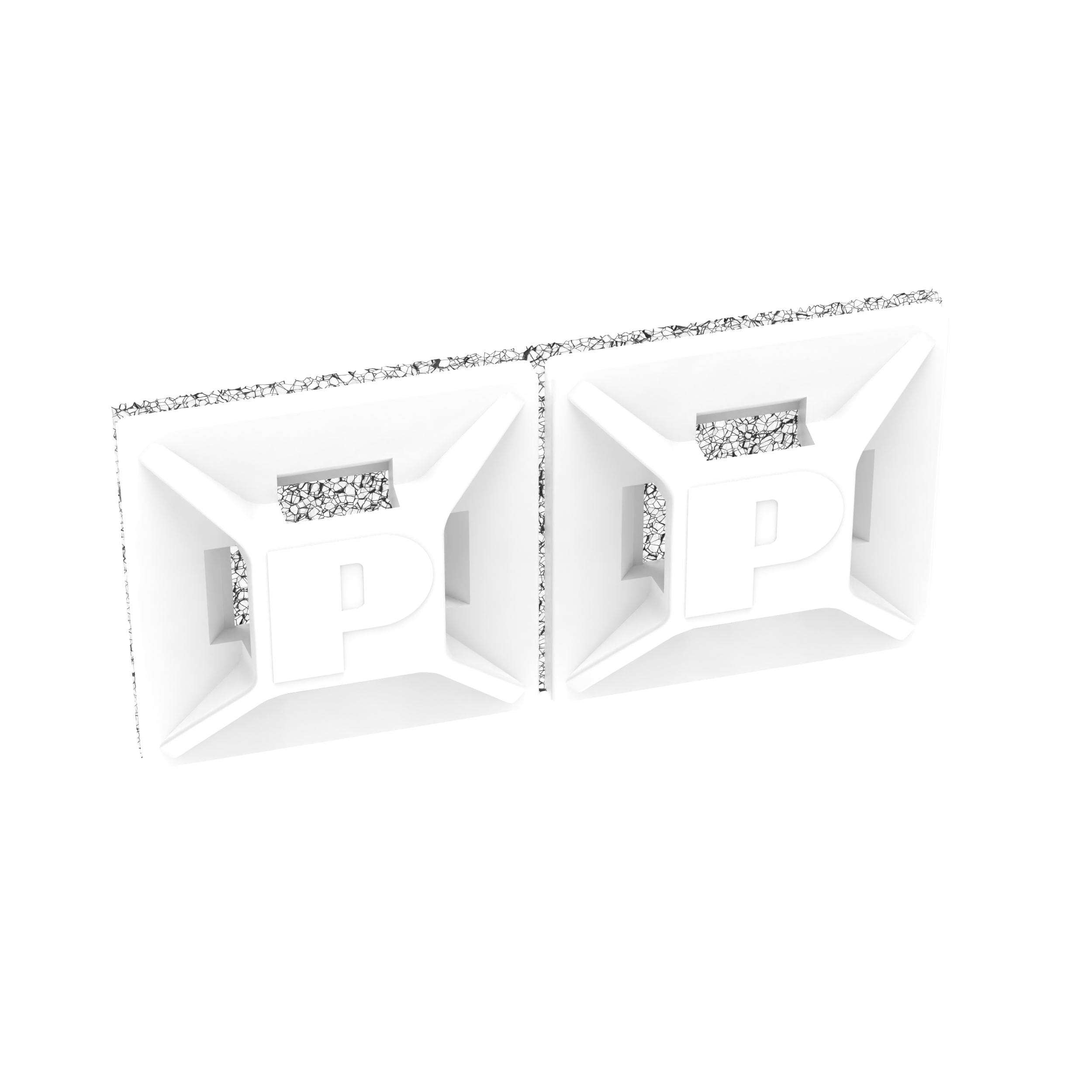 Product image for PANDUIT ABMM-AV-C CABLE TIE MOUNT WHITE ABS VHB 0.75X0.75" 100/PK