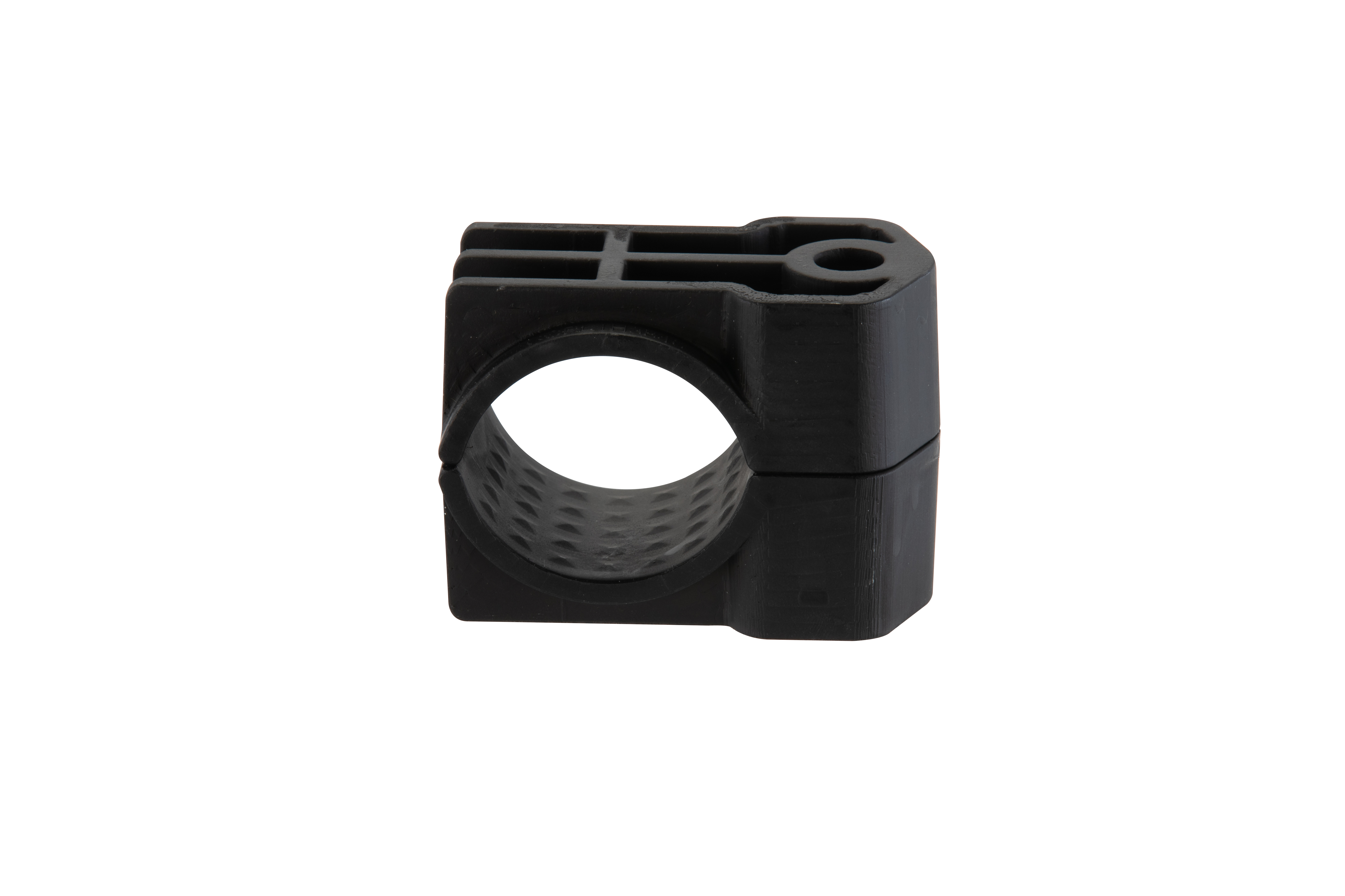Product image for CCPL1H2327-X Cable Cleat, 1H Clamp Type, PL, Single Cable, 0.91-1.06in OD, PK10