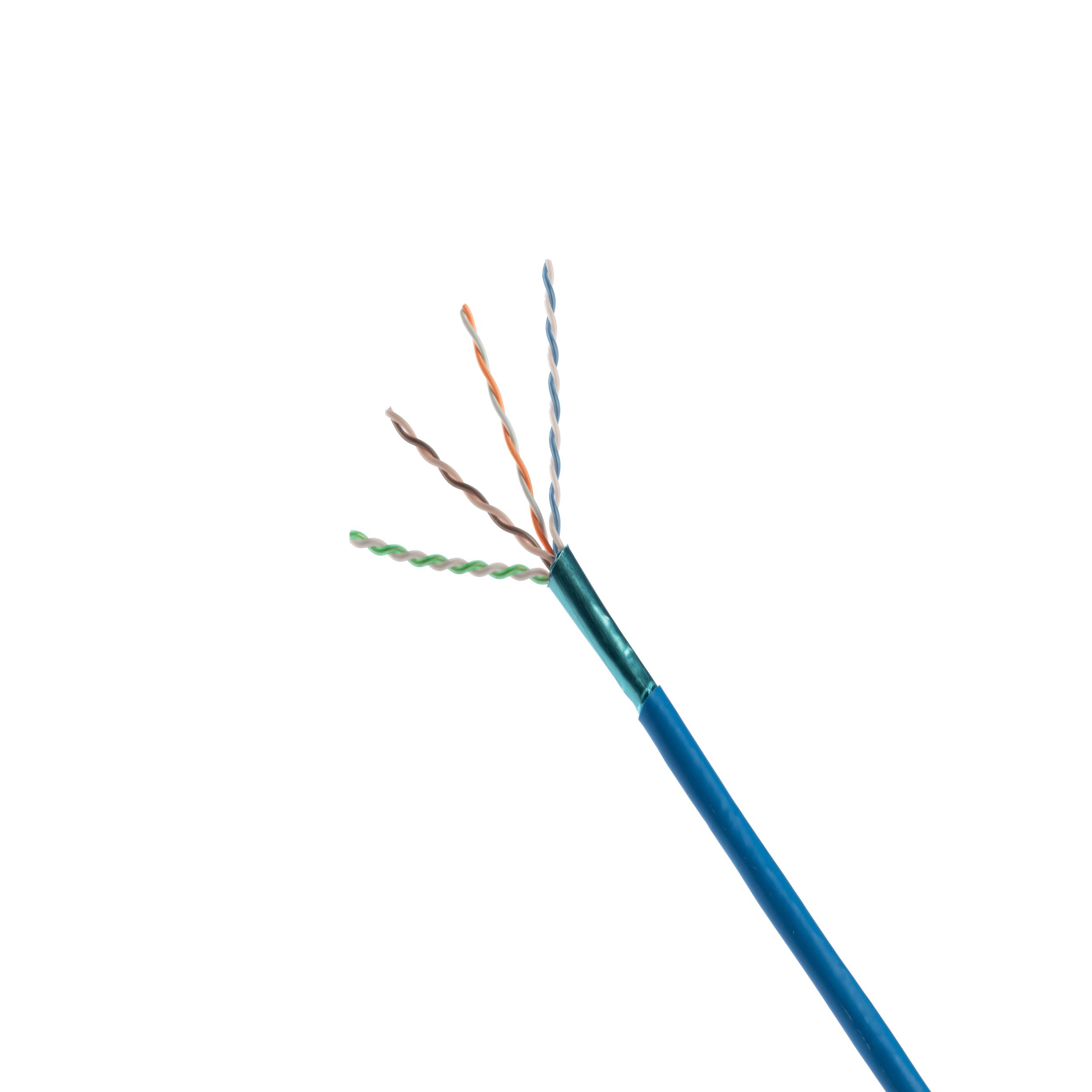 Product image for TX6A™ Copper Cable, Cat 6A, 23 AWG, UTP, Blue