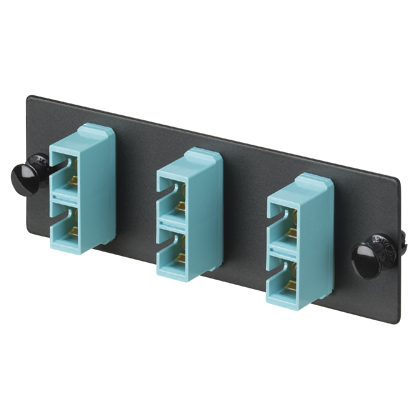 PANDUIT FAP3WAQDSCZ ADAPTER FAP W/3 SC 10 GBE DUPL MM AQ