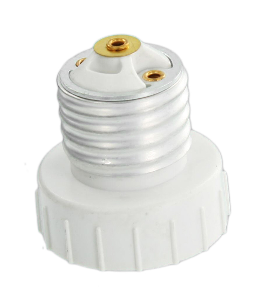 Product image for WH FLUOR GU24 TO MED BASE ADAPT 120W250V