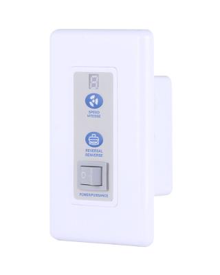 CANARM RREM-DCQ014-W SWITCH DC FAN CONTROL 5 SPEED WALL MOUNT FOR CP56D11N DC MOTOR FANS