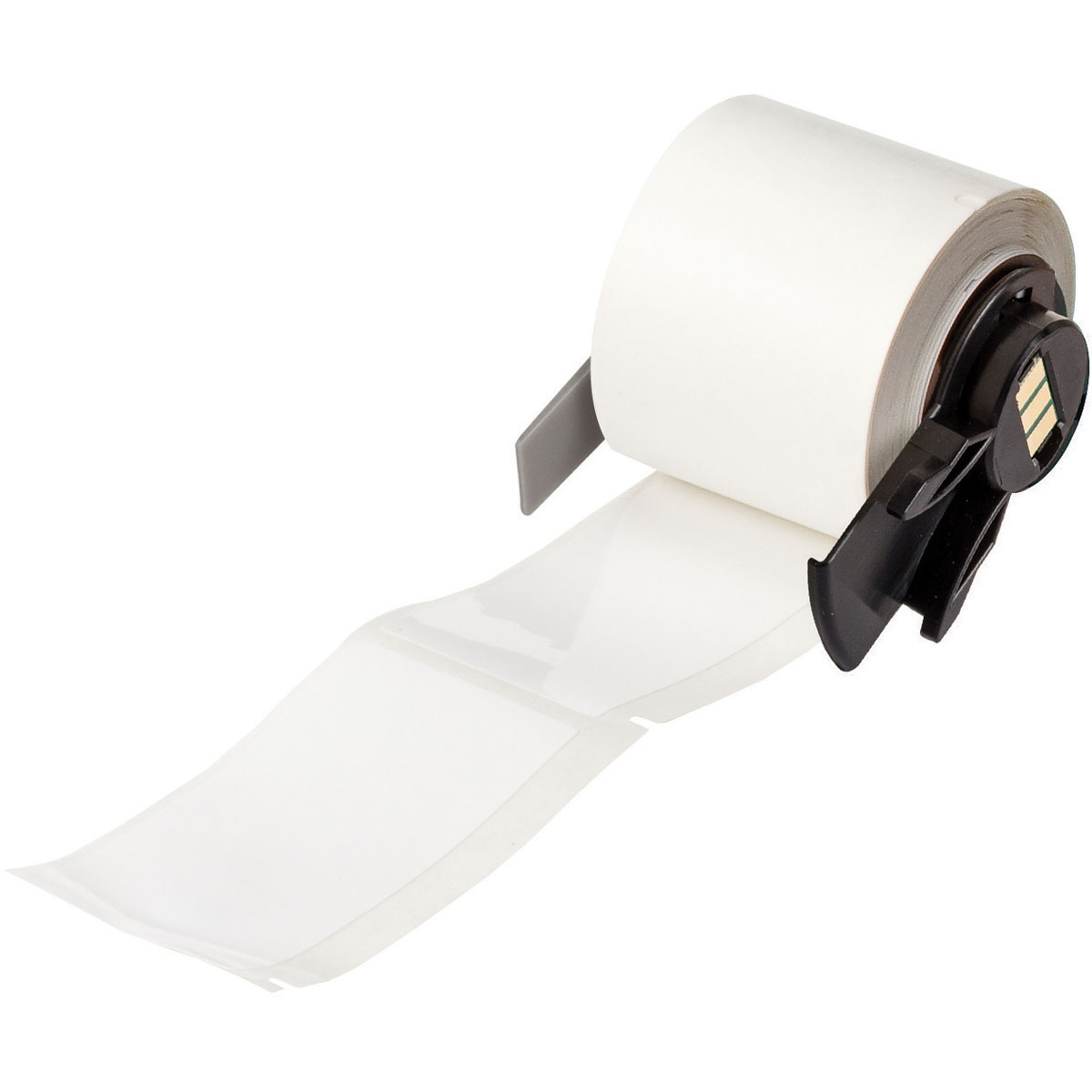 Product image for LABEL 2.75" X 1.25" POLYESTER WT RL/100