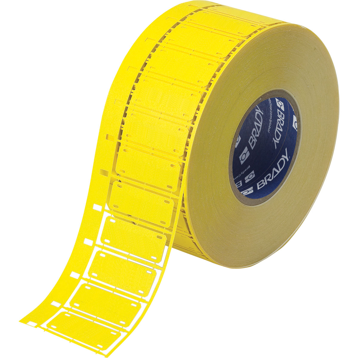Product image for CABLE TAGS 0.8IN H X 2.2IN W YL 250/RL