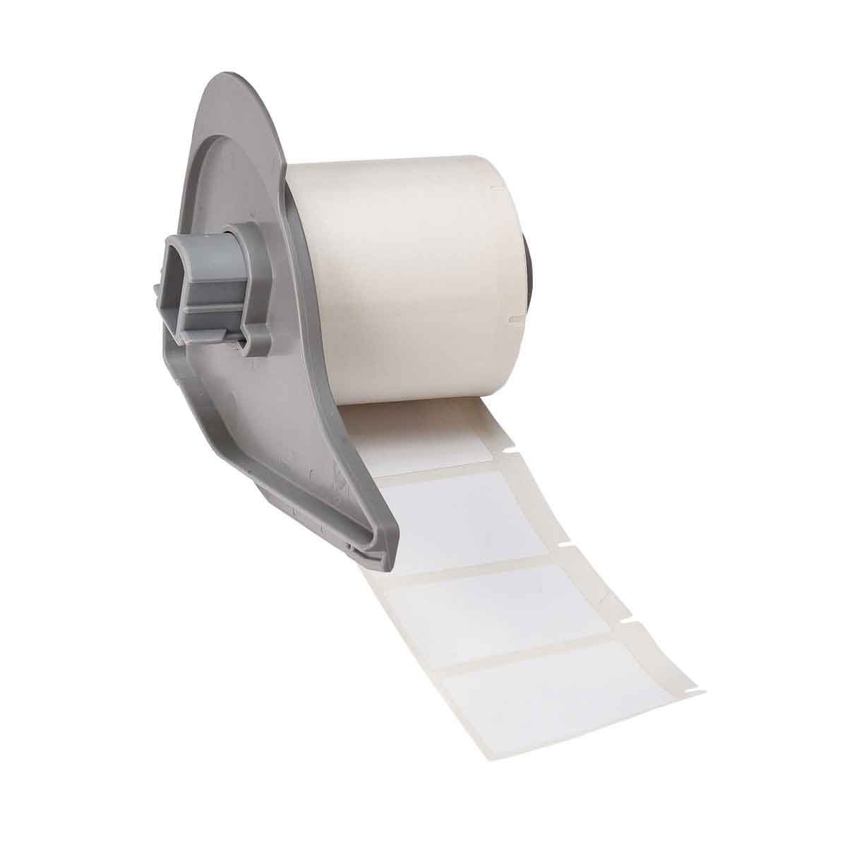 Product image for LABEL 1" X 1.5" POLYESTER WT RL/250