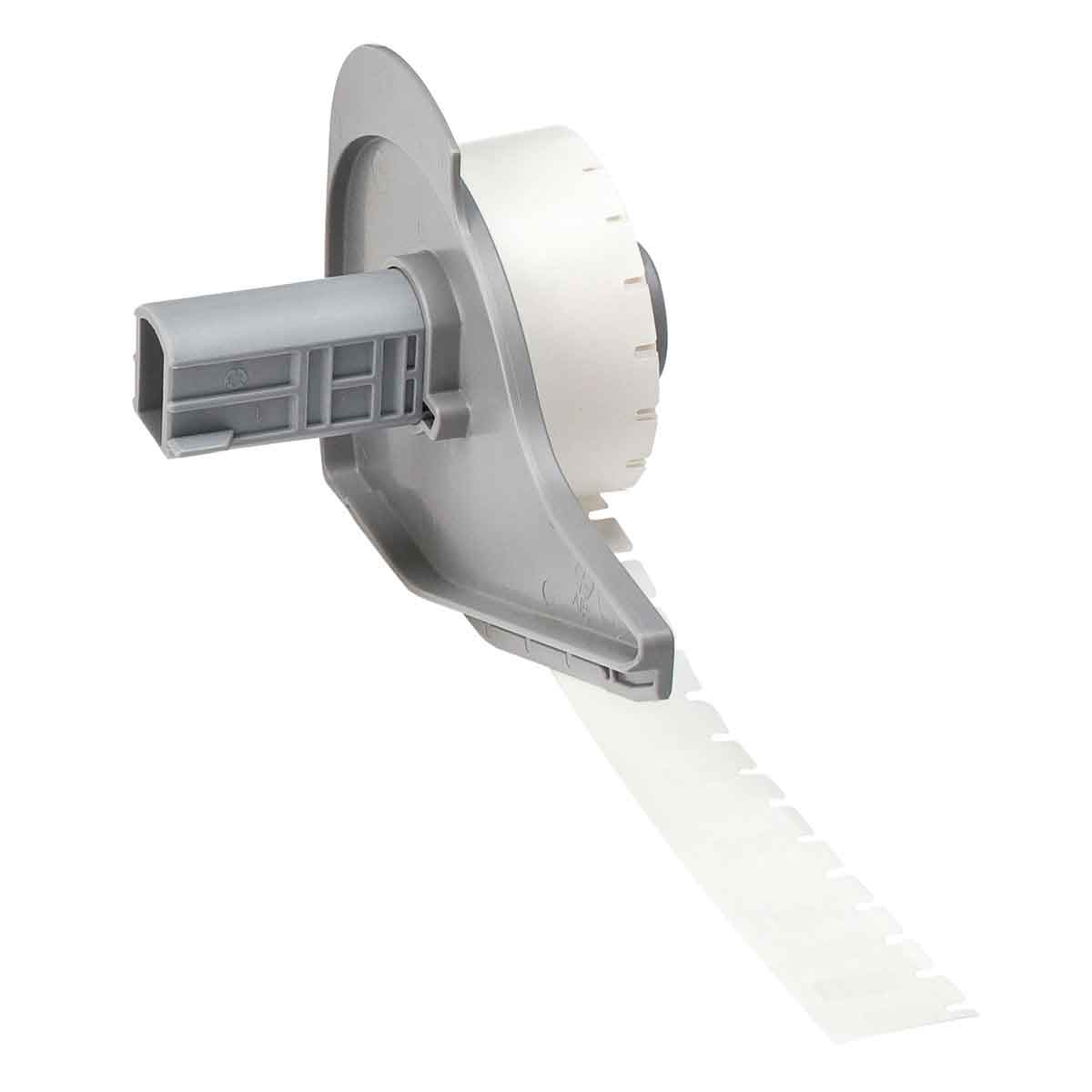 Product image for LABEL 0.2" X 0.35" POLYESTER CL RL/750