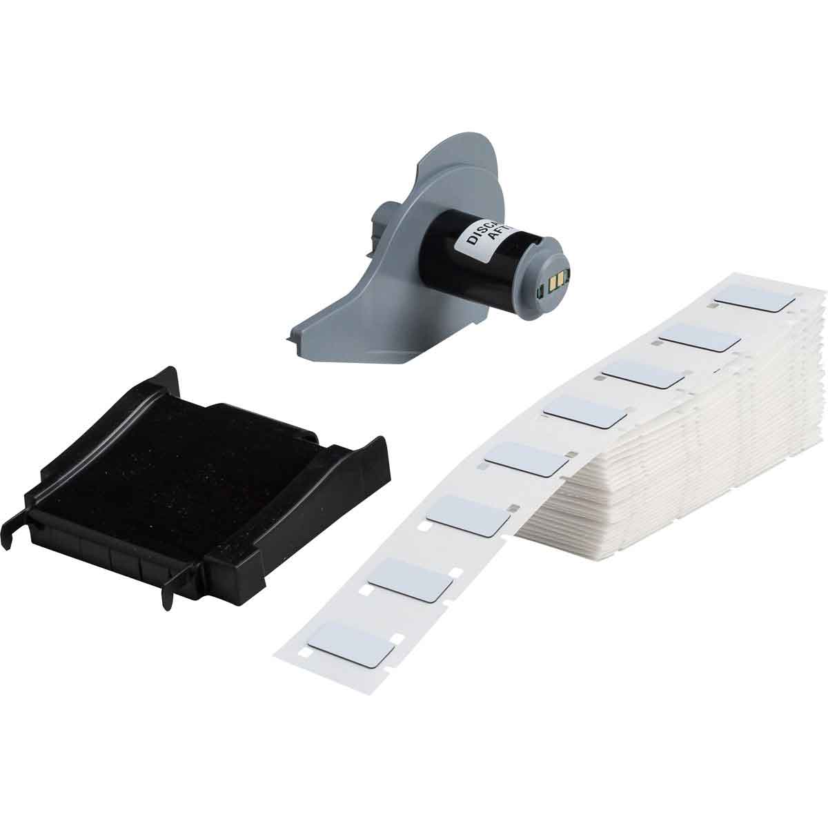 Product image for LABEL 0.49" X 1.06" POLYESTER WT RL/200