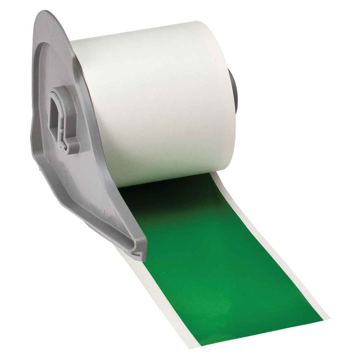 BRADY M7C-2000-595-GN TAPE FOR M7 PRINTER 2" X 50' GREEN ALL WEATHER PERMANENT ADHESIVE VINYL LABEL TAPE