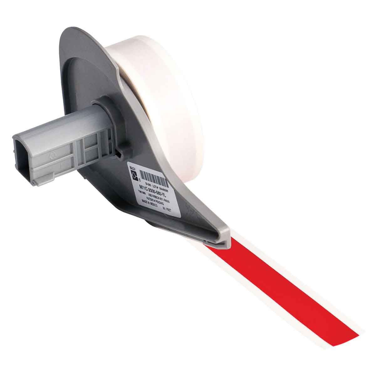 Product image for LABEL 0.5" X 50' VINYL RD