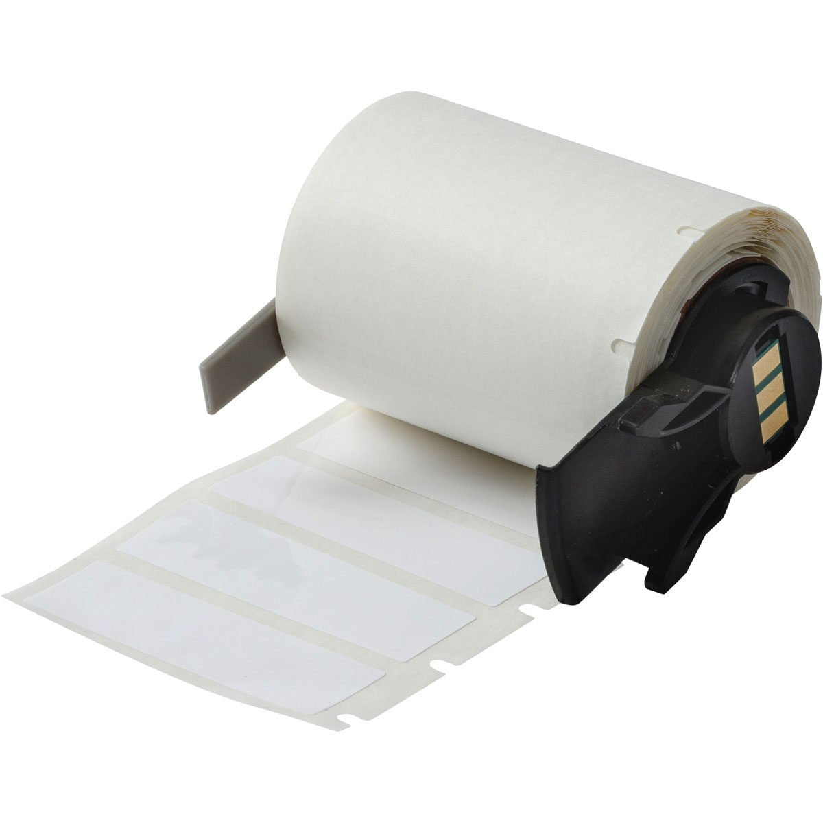Product image for LABEL 0.5" X 2" POLYESTER WT RL/100
