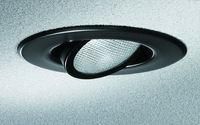Product image for Trim reflector round adjustable Non-IC black