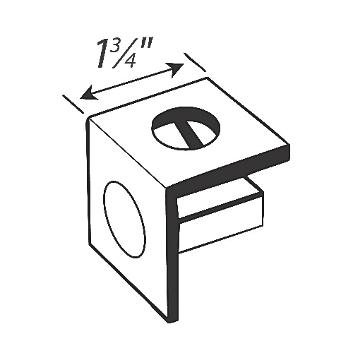 Product image for END CAP WITH KNOCKOUT
