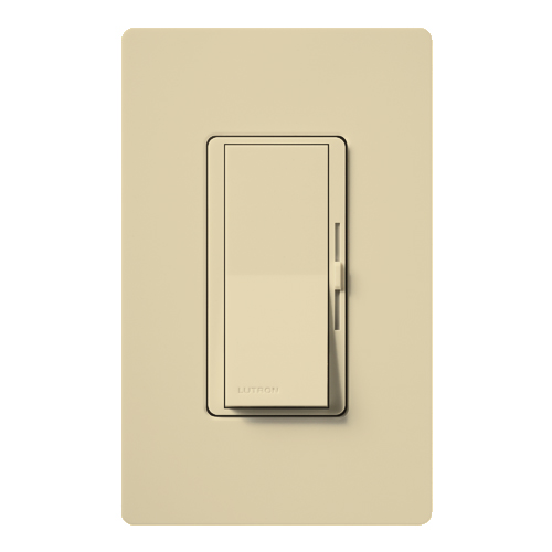 Product image for LUTRON DV-600PH-IV-CSA DIMMER 1POLE PRESET IVORY-DIVA SERIES