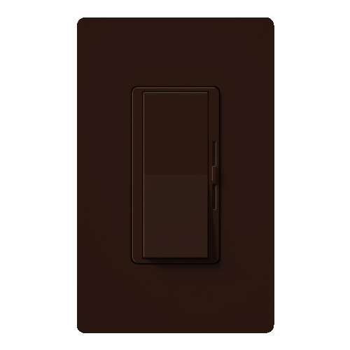 Product image for Dimmer incandescent 1-pole nightlight 600W brown CSA