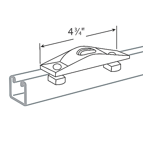 Product image for Connector swing GoldGalv steel