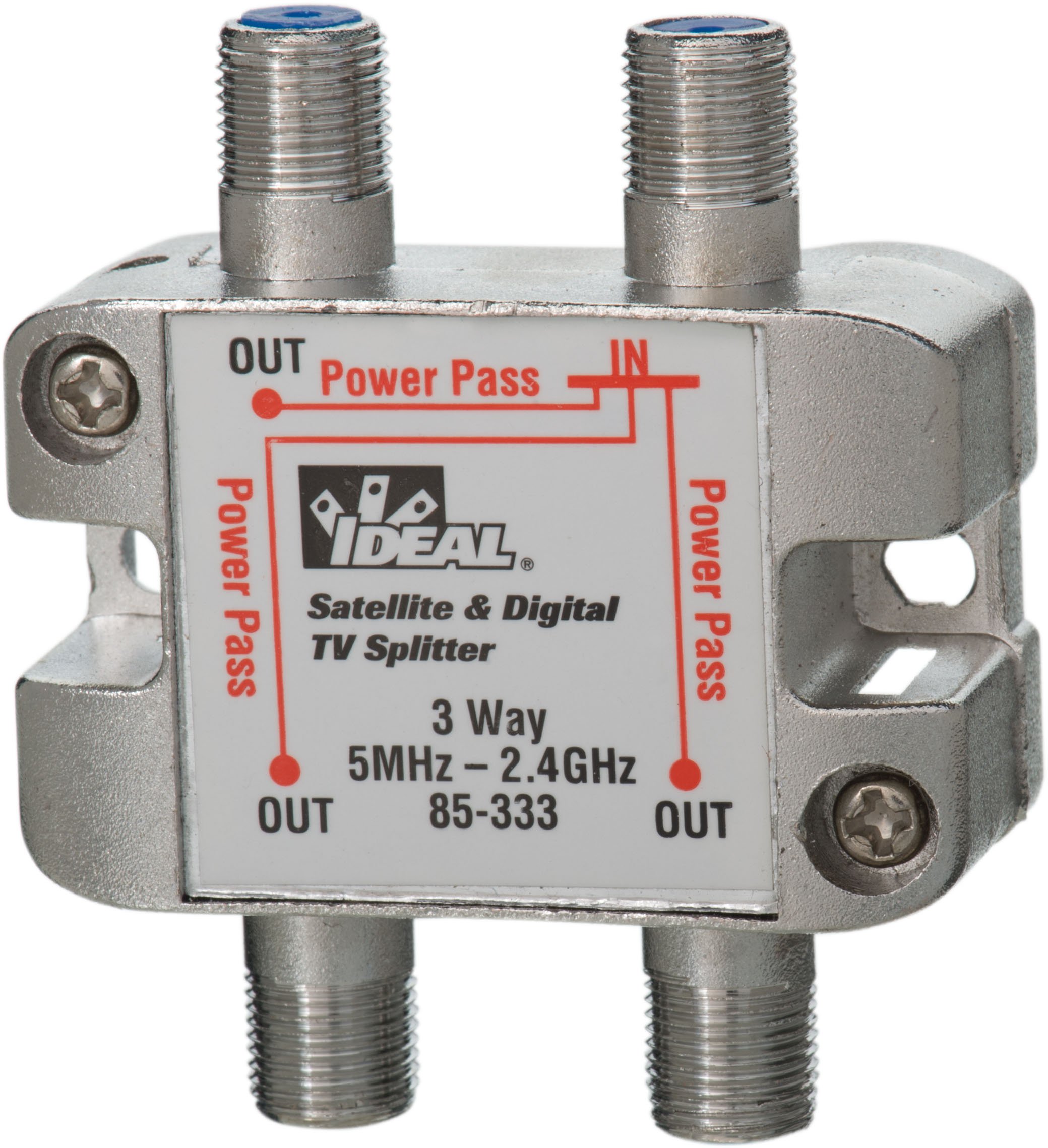Product image for Splitter TV/satellite digital 3-way 5MHz-2.3GHz