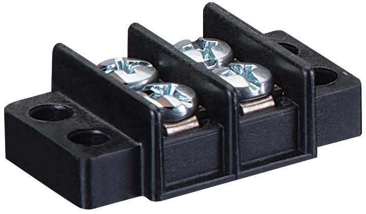 Product image for TERMINAL STRIP,IDEAL,CSA,UL LISTED,WIRE SZ: 22 - 14 AWG,SPACING: 0.375 IN,20 AMP