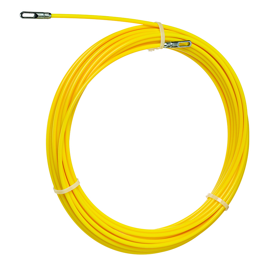 Product image for Fish tape replacement S-Class fiberglass with eyelet 3/16"x200'