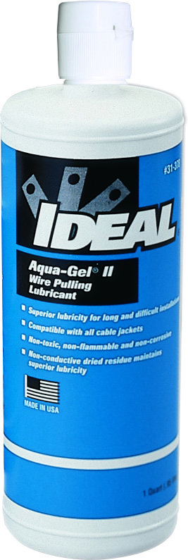 Product image for Lubricant cable pulling 1-qrt sq btl Aqua-Gel II
