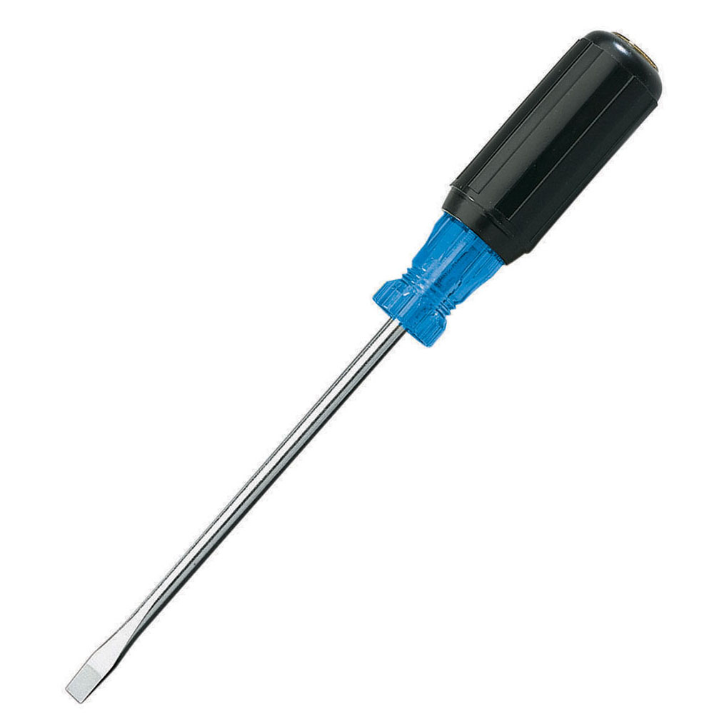 Product image for Screwdriver hd slotted cabinet tip 1/4x6in