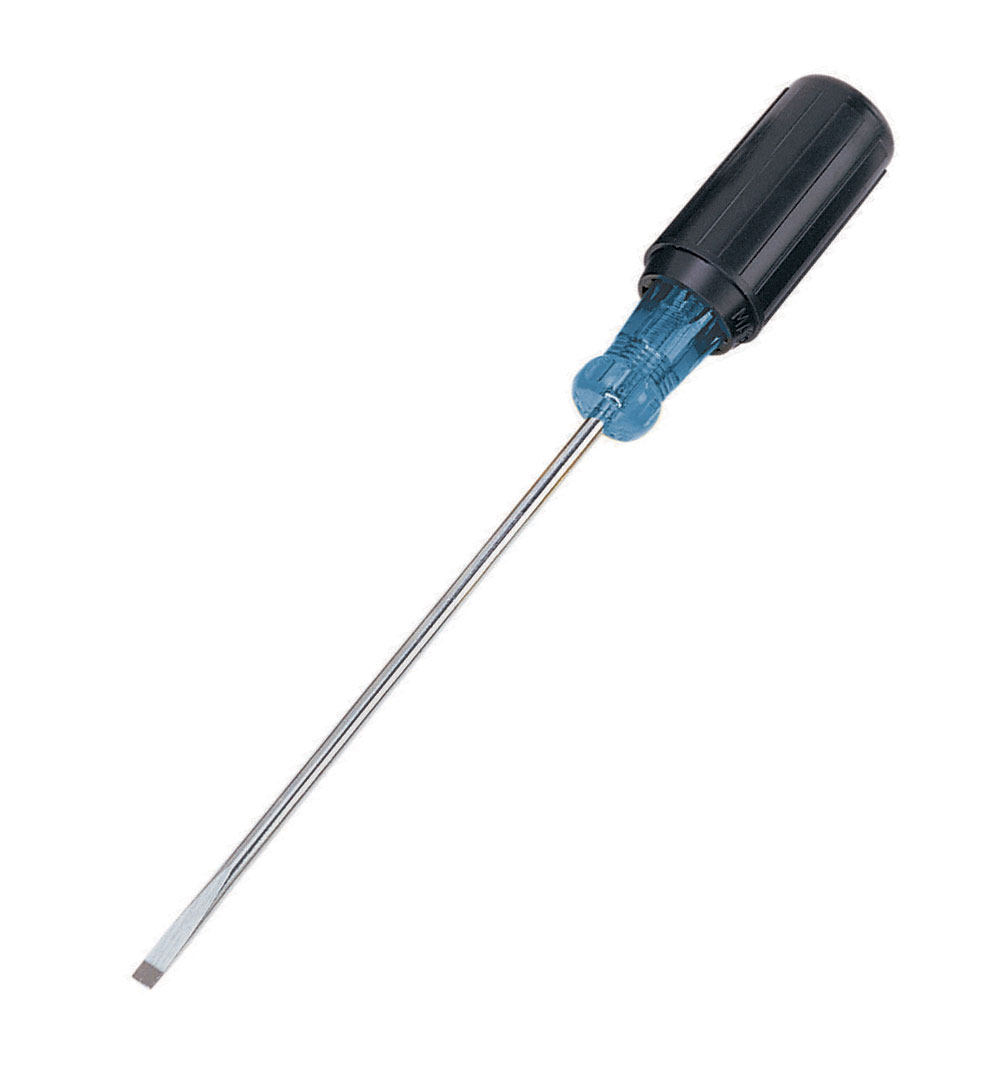 Product image for Screwdriver electrician's cabinet tip 3/16x6" shank