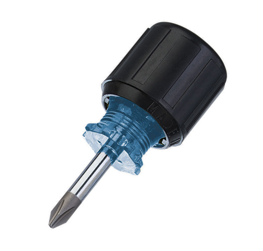 Product image for IDEAL 35-191 SCREWDRIVER #1 TIP PHILIPS HEAD 3-3/8" 1" BLADE