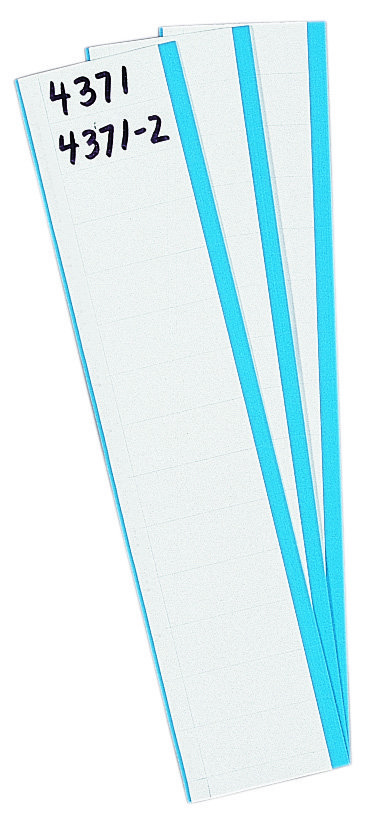 Product image for WRITE-ON MARKER CARD,IDEAL,SZ: 5/8 IN W,1-1/2 IN LEN,14 MARKERS PER CD