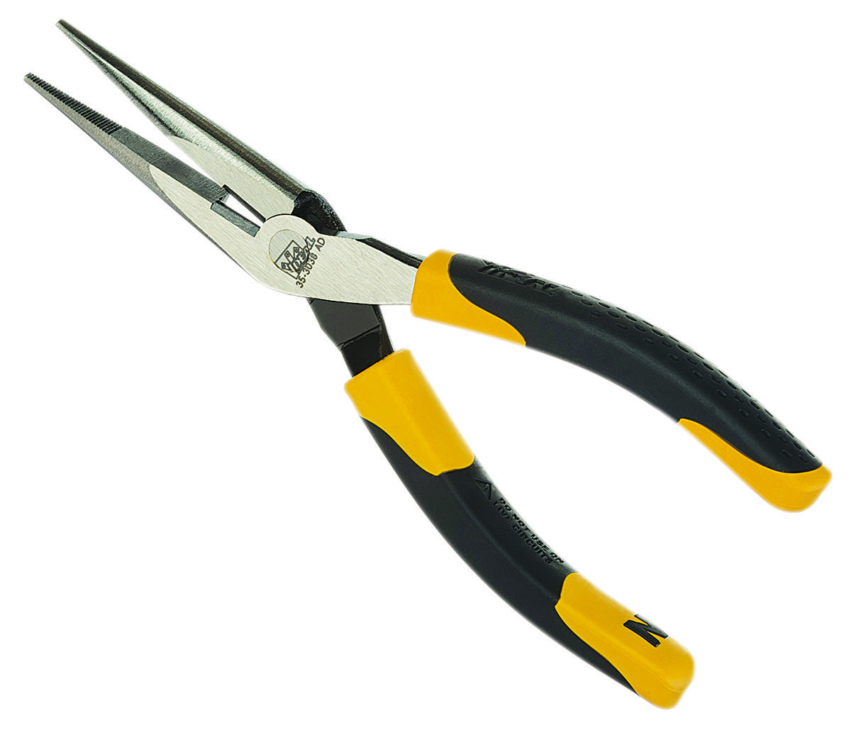 Product image for Plier long nose with cutter 8.5" long