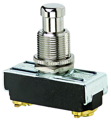 Product image for Switch pushbutton SPST NO (On)-Off screw 15A