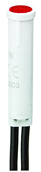 Product image for INDICATOR LIGHT,IDEAL,MINI,FLUSH,CSA,UL LISTED,1/3 WTT,125 V,2 MILAMP MAX