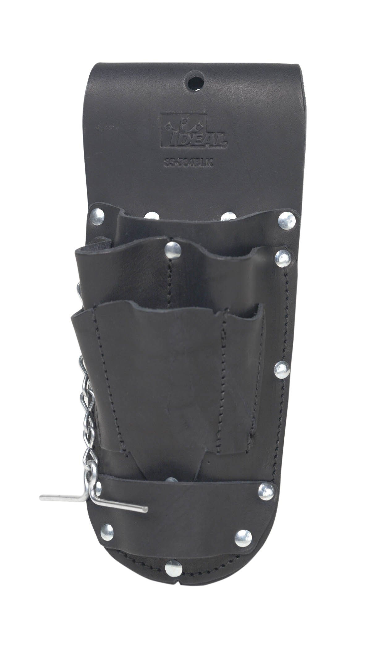 Product image for Pouch hip holster leather 6 pocket black